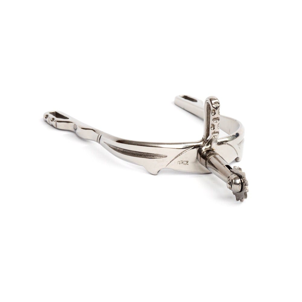 Vaquero spurs  with wheel in stainless steel at Picadera