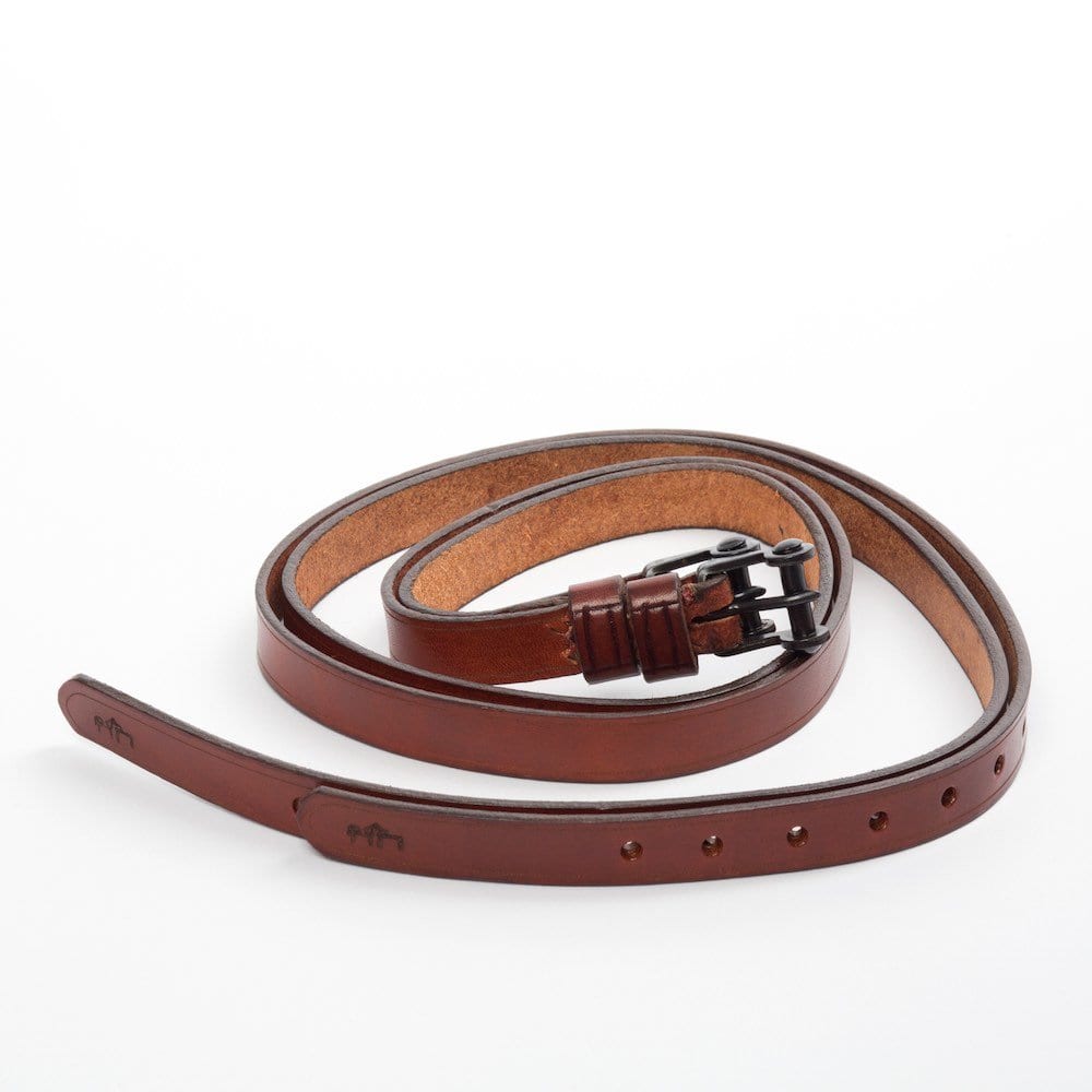 spur straps brown leather at Picadera