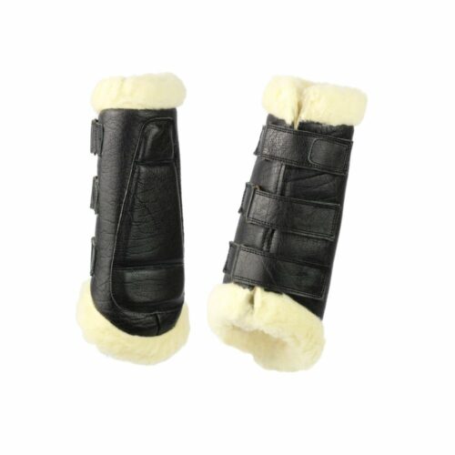 horse boots for Working Equitation Black Rear Picadera