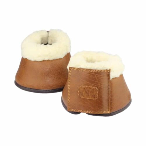 bell boots for Working Equitation Light brown Picadera