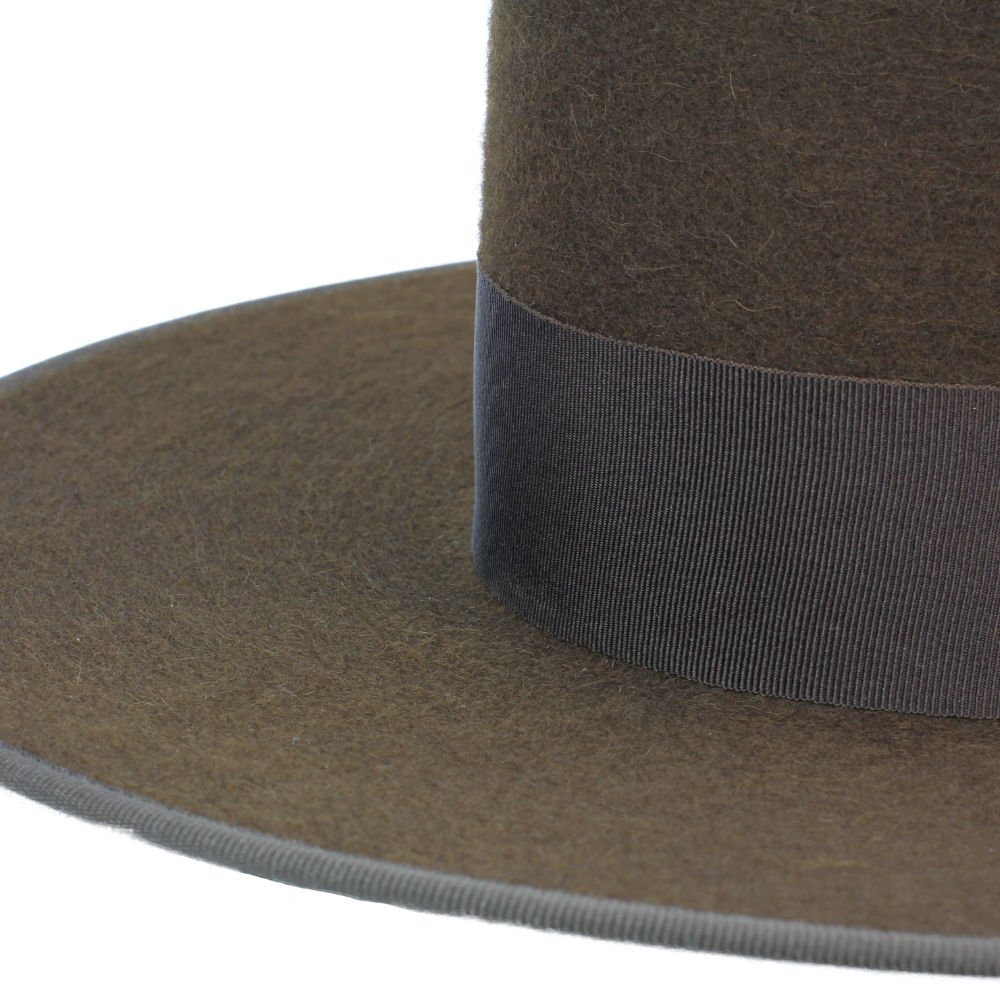 Spanish Felt Hat for Riding Brown with Hatband Picadera