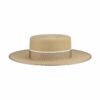 Felt hat for riding in beige at Picadera