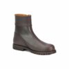Spanish ankle boot Ibera Brogue for riding and everyday life in brown side view at Picadera