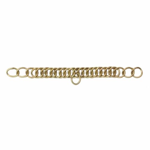 curb chain Balao made of brass in gold look