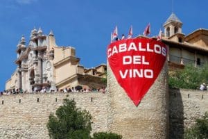 Banner auf Burg Caballos del Vino Blog bei Picadera