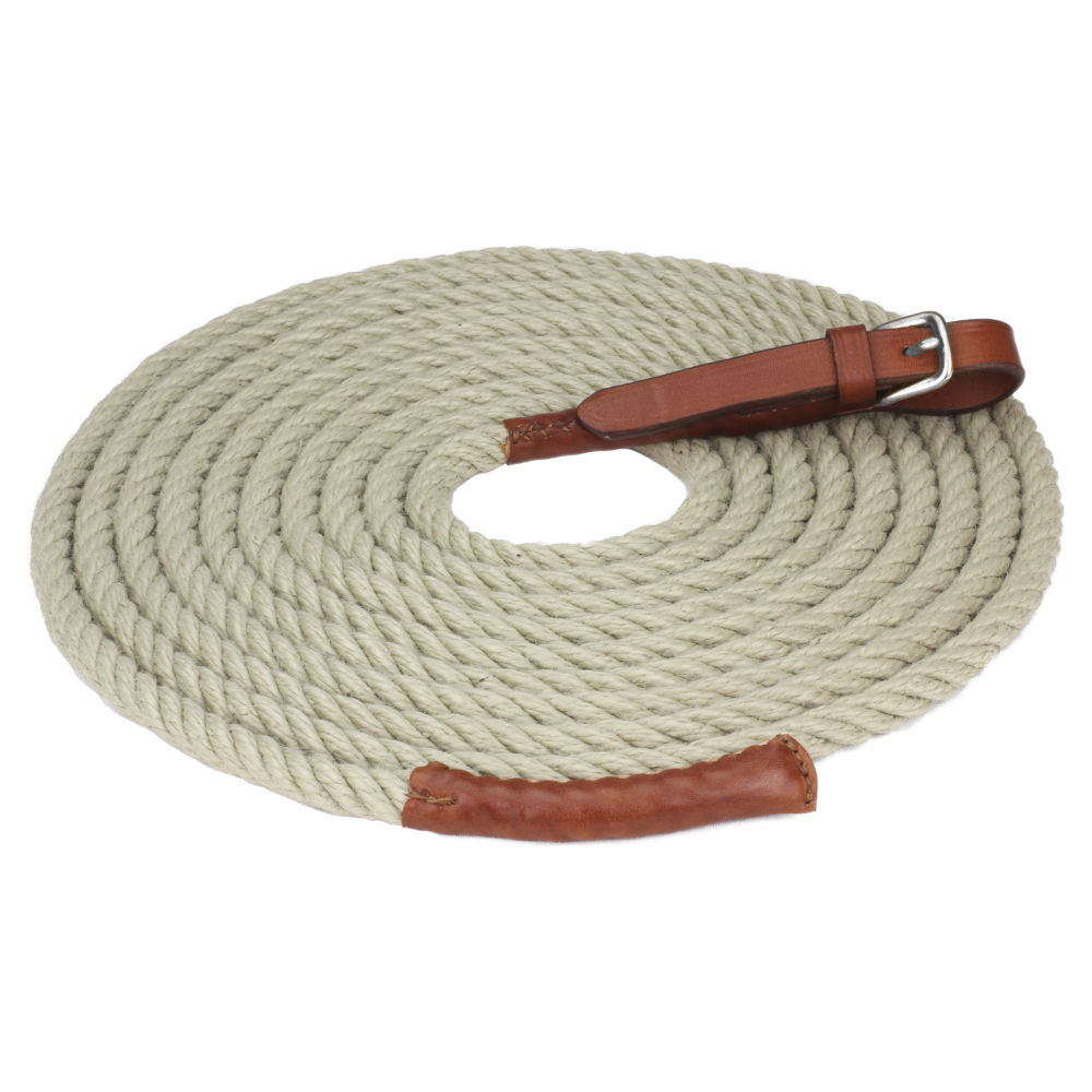 groundwork rope Canamo made of hemp in brown silver by Picadera