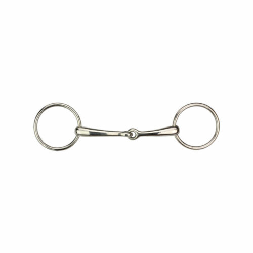High quality loose ring snaffle bit stainless steel made in Spain by Picadera