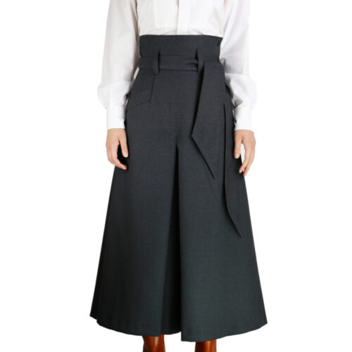 Pants riding skirt HEDY in dark gray from Picadera