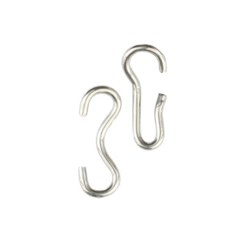curb chain hook silver stainless steel spanish style at Picadera