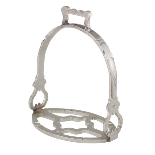 Baroque Stirrups Campo made of matte stainless steel at Picadera